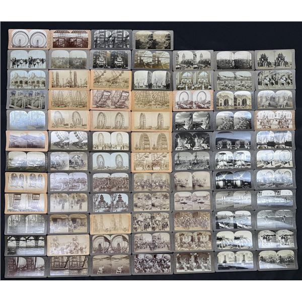 Collection of Ferris Wheel Stereoviews