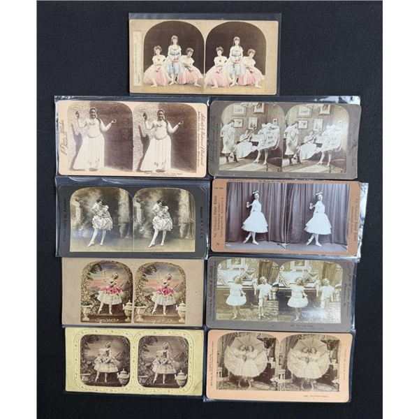 Collection of Dance Ballet Ballerina Stereoviews