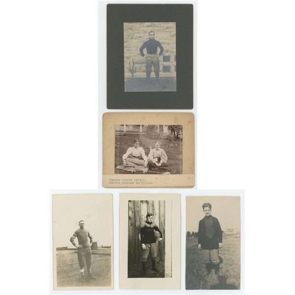 Early Football and Tennis Cabinet Photos