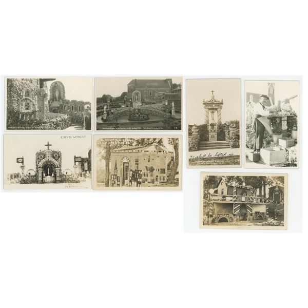 Wisconsin Roadside Attraction RPPC Postcards