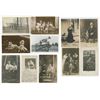 Image 1 : Collection of RPPC Postcards with Dogs