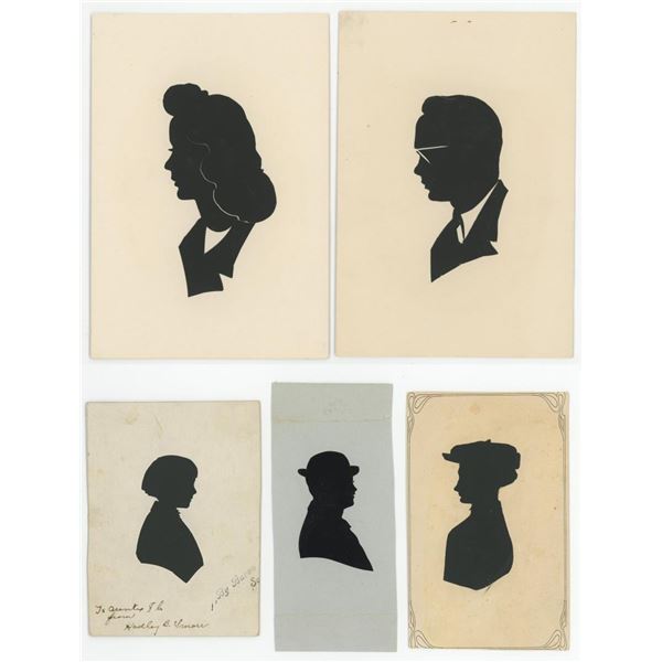 Antique Silhouette Portraits