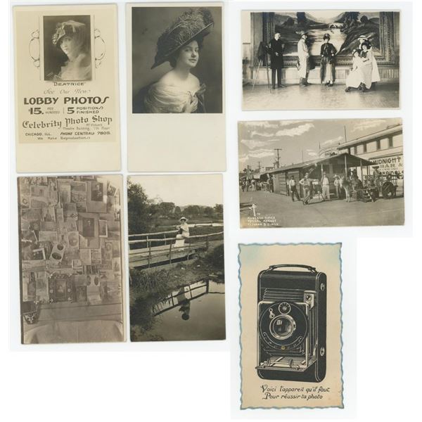 Occupational Photographer RPPC Postcards
