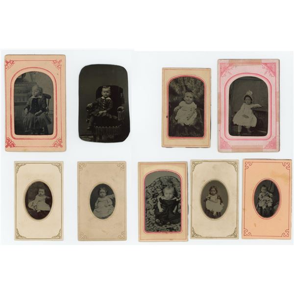 Antique Tintype Photos of Children