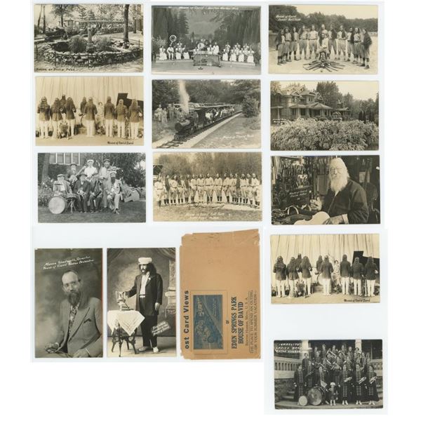 House of David Eden Springs Park RPPC Postcards