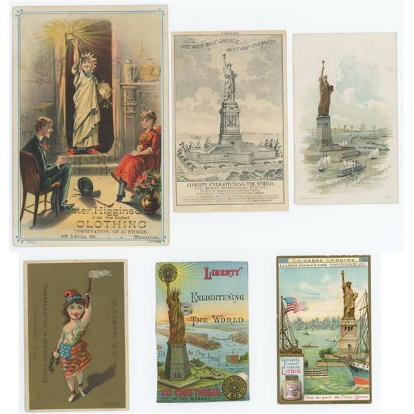 Statue of Liberty Trade Cards