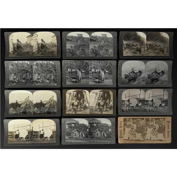 Alaskan Inuit Eskimo Stereoviews