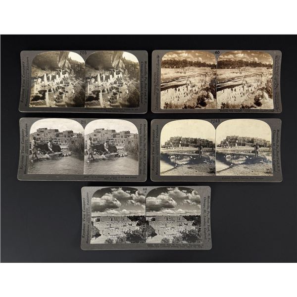 Collection of Anasazi Pueblo Stereoviews