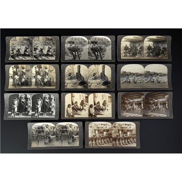 Collection of Southwest Indian Stereoviews
