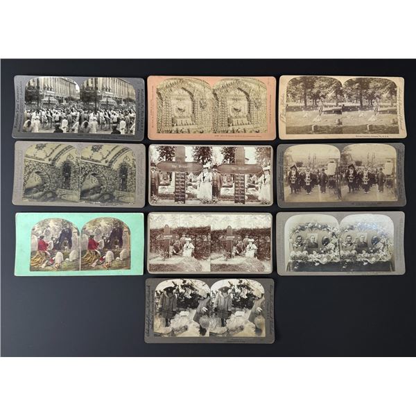 Funeral Post Mortem Stereoviews