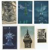 Image 1 : Eiffel Tower RPPC Postcards