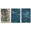 Image 2 : Eiffel Tower RPPC Postcards