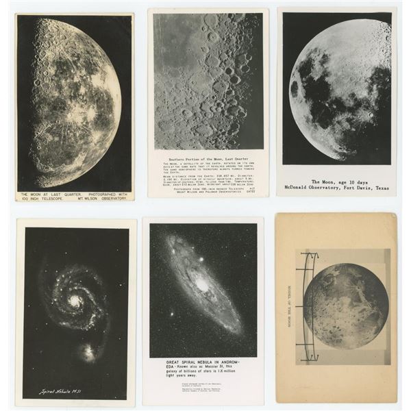 Collection of Astronomical RPPC Postcards