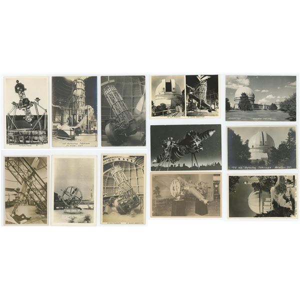 Mount Wilson Observatory RPPC Postcards