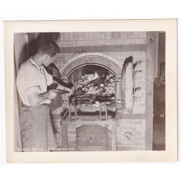 Human Crematorium Dachau Concentration Camp Photo