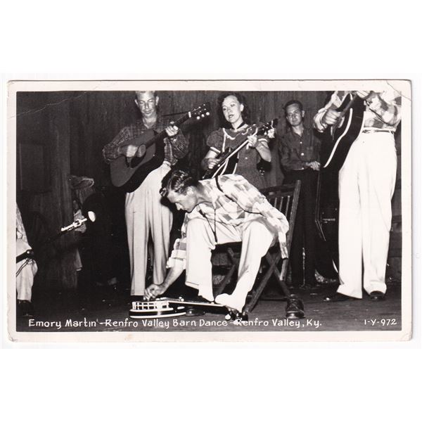 Renfro Valley Barn Dance RPPC Postcard
