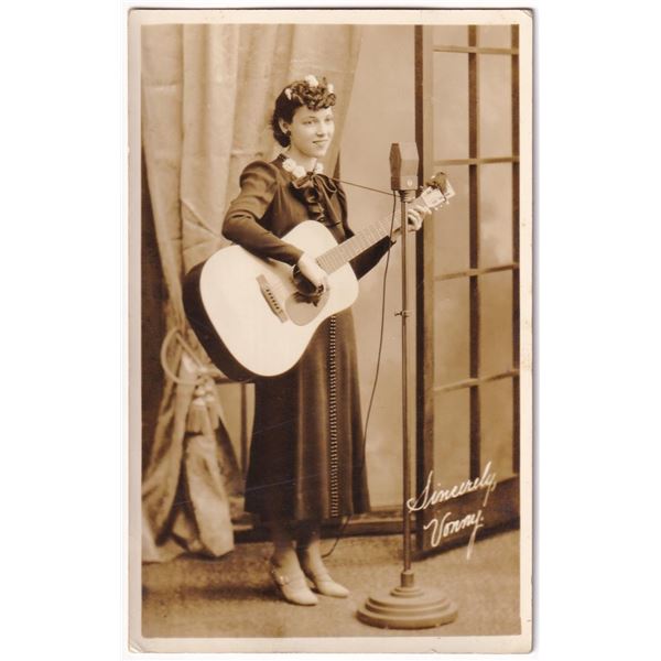 Playing a 1930s Martin D18 RPPC Postcard