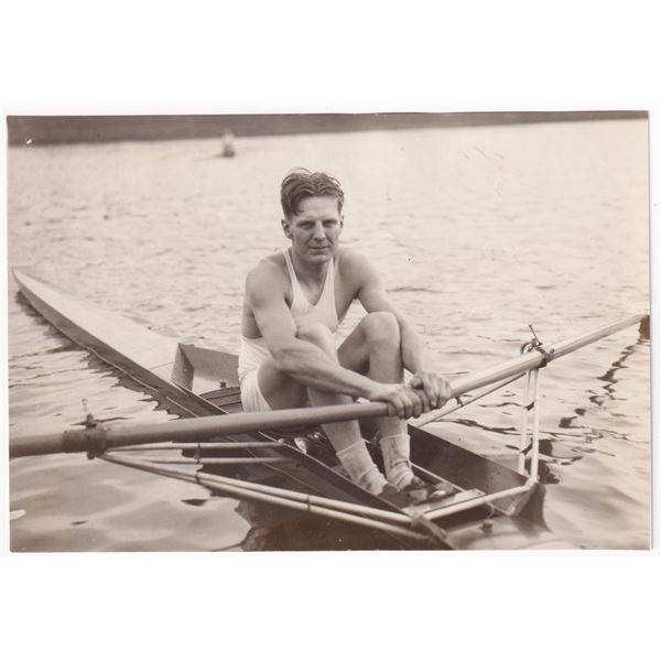 1925 Walter Hoover Rowing Champion Photo