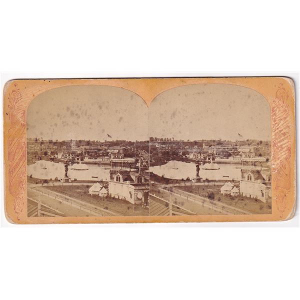 1876 Philadelphia Centennial Exposition Stereoview