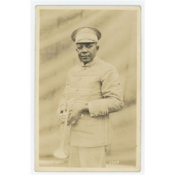 P G Lowry Coles Brothers Circus Bandleader RPPC