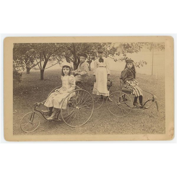 Connecticut Children on Fairy Tricycles Photo