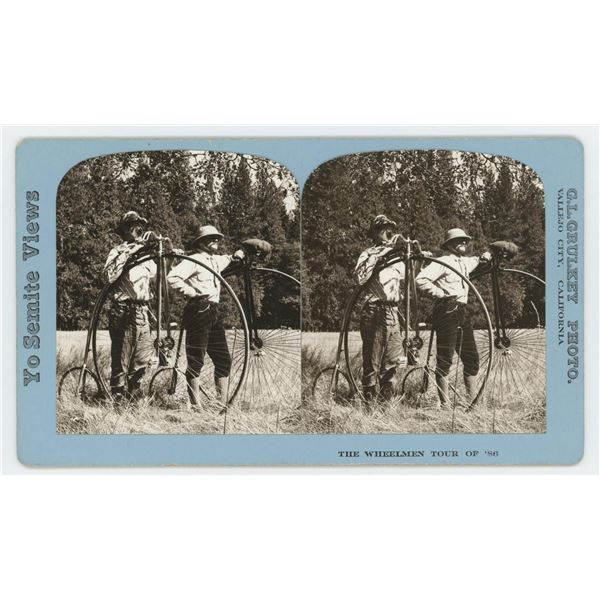 Grulkey California Wheelman Tour Stereoview