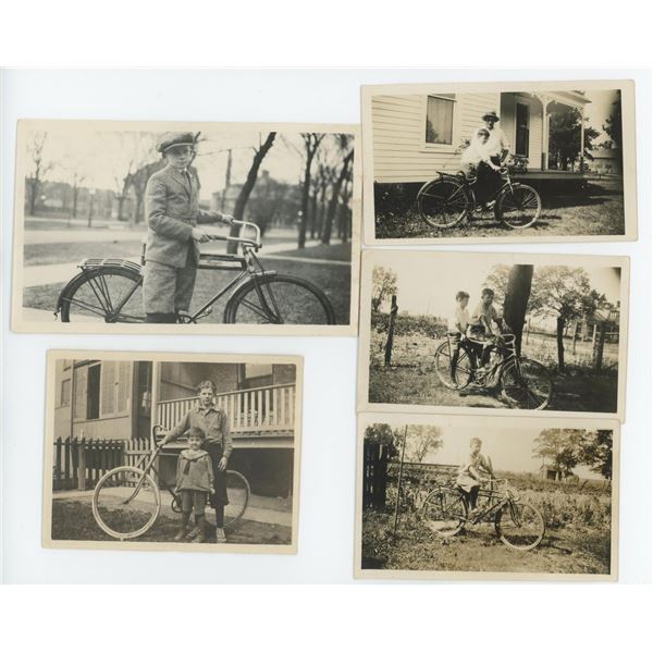 Collection of Early Bicycle Photos