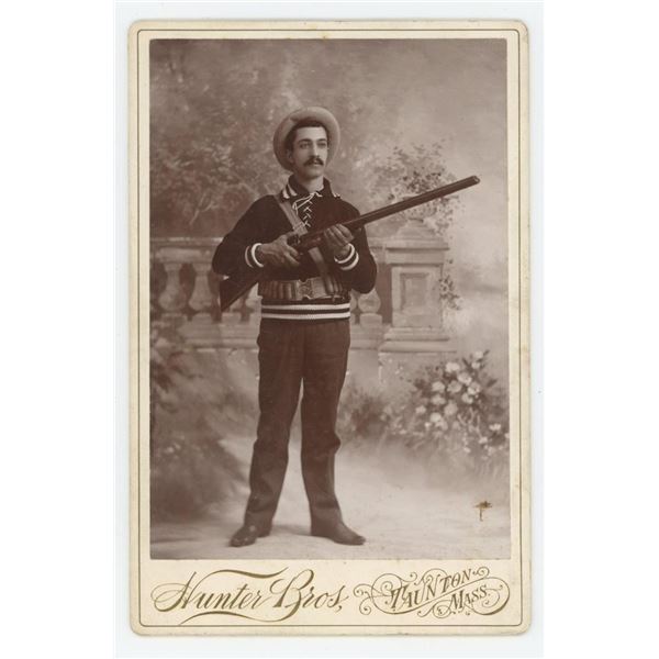 Indian Wars Soldier Cabinet Photo
