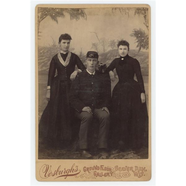 Wisconsin Indian Wars Infantry Soldier Photo