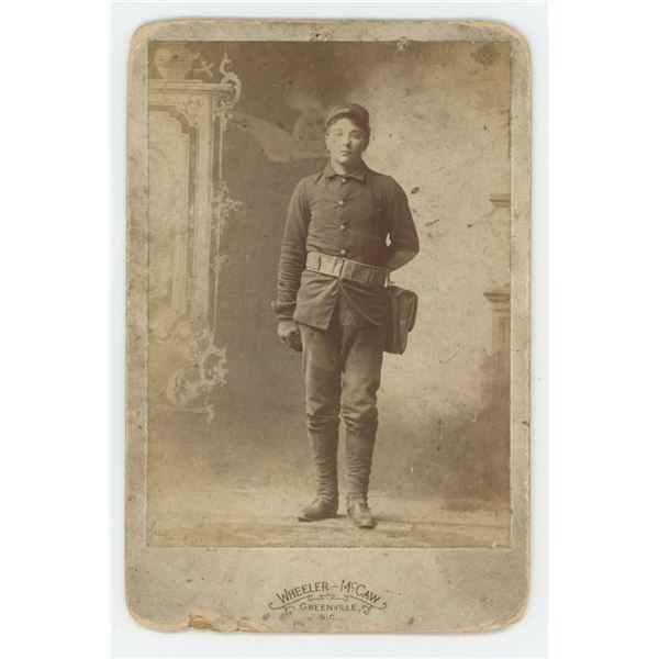 South Carolina Indian Wars Soldier Cabinet Photo