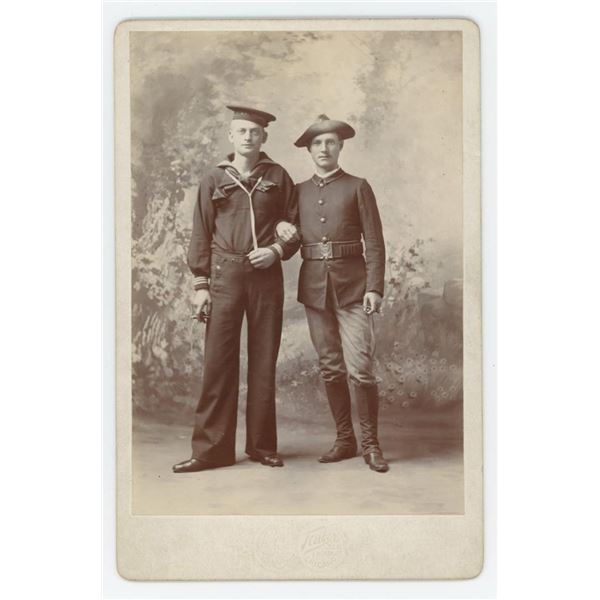 Spanish American War Soldiers Cabinet Photo