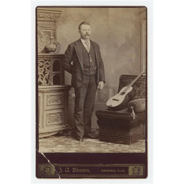 Occupational Guitar Player Cabinet Photo