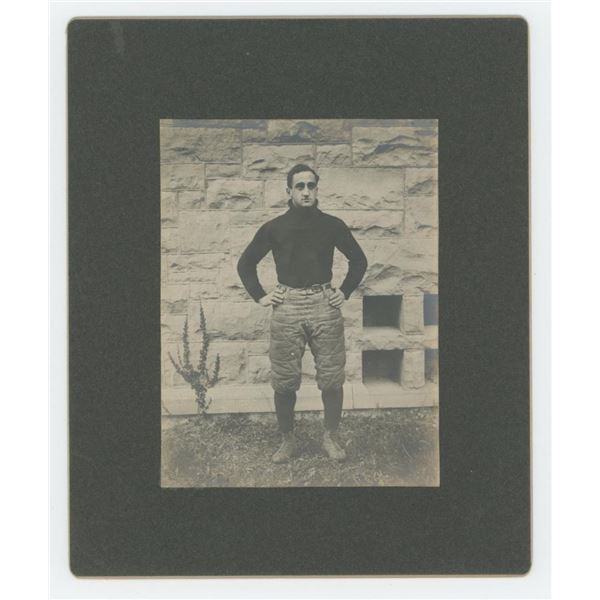 American Football Player Cabinet Photo