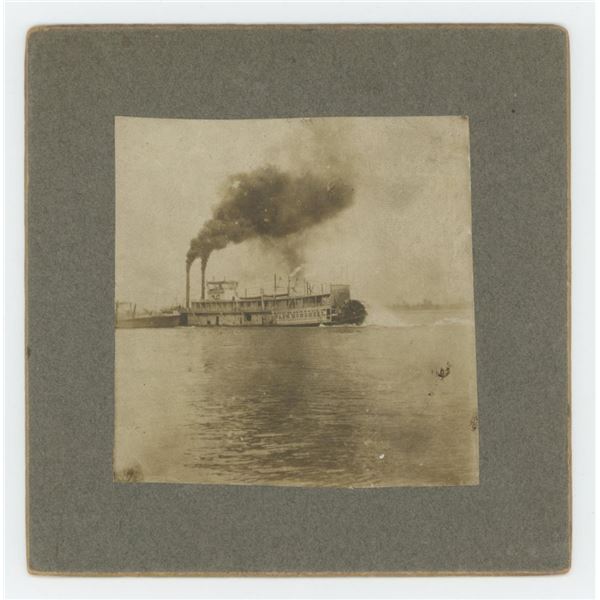 Stern Wheel Steamer Steamship Towboat Photo