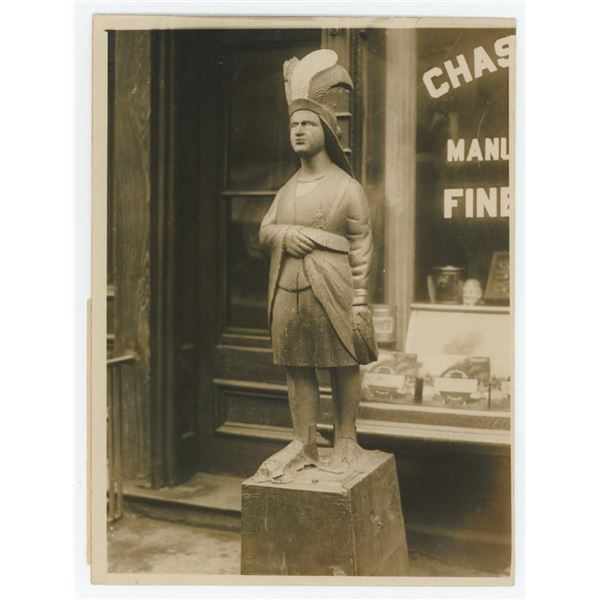 New York City Cigar Store Indian Photo