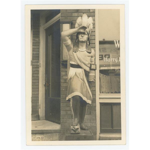 Cigar Store Indian Photo
