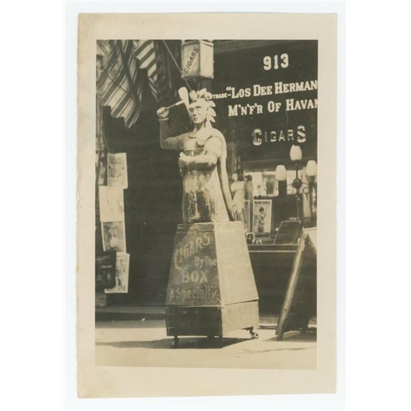New York Cigar Store Indian Photo