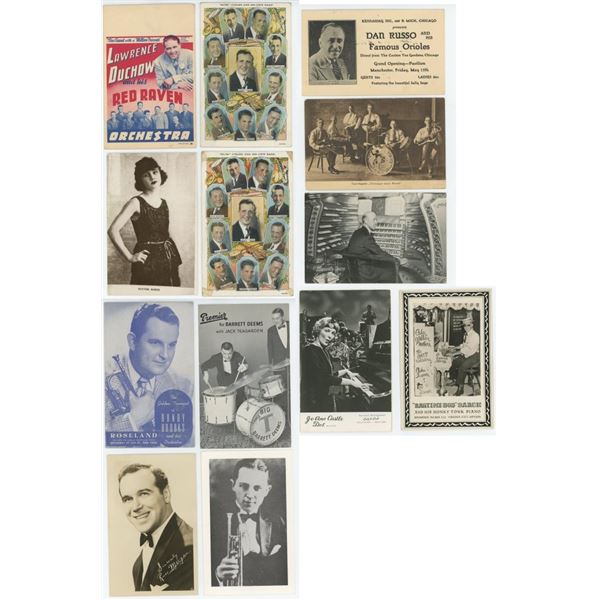 Orchestra and Band Promotional Postcards