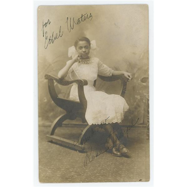 Rosetta Tharpe Black Gospel Singer RPPC Postcard