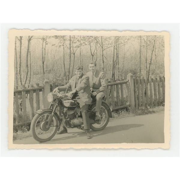 1958 Germany Triumph Motorcycle Photo