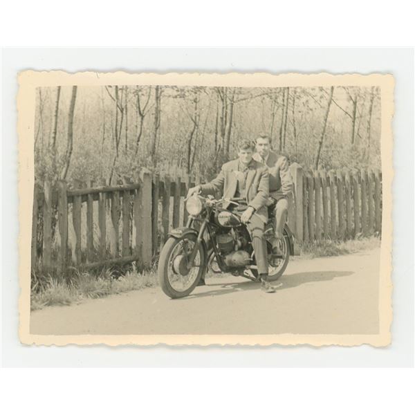 1958 Germany Triumph Motorcycle Photo