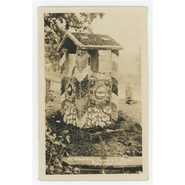 P.L. Wegner Summer Home Wisconsin RPPC Postcard