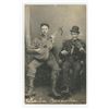 Image 1 : Occupational Musicians with Cigars RPPC Postcard