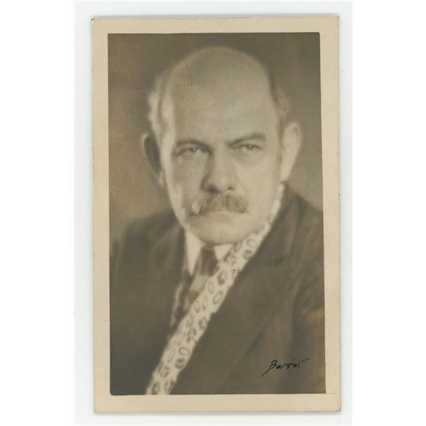 Gutzon Borglum Sculptor RPPC Postcard