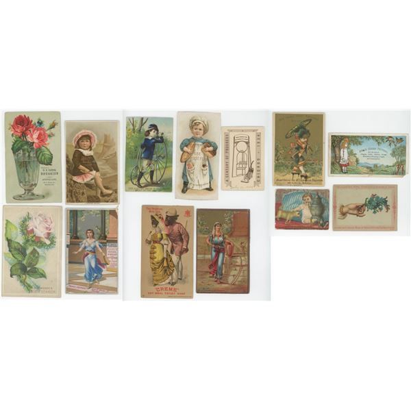 Collection of Victorian Trade Cards