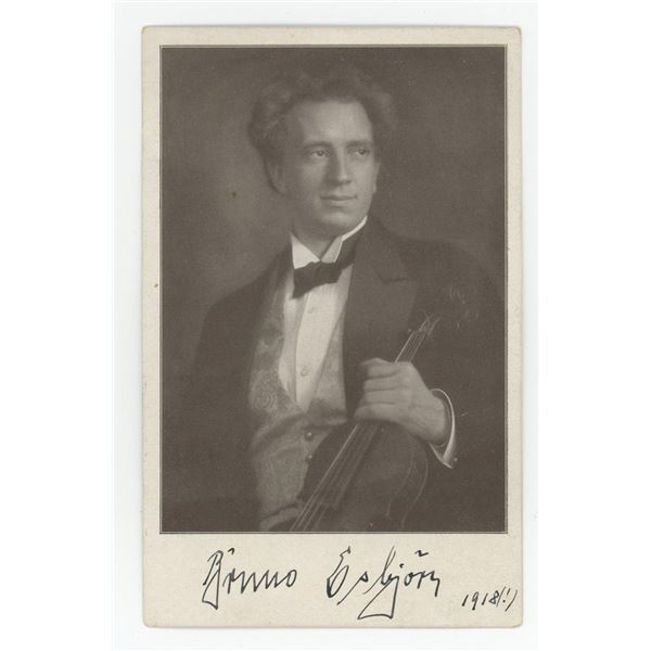 Alexander Schaichet Russian Violinist Postcard