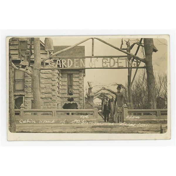 S.P. Dinsmoore Lucas Kansas RPPC Postcard