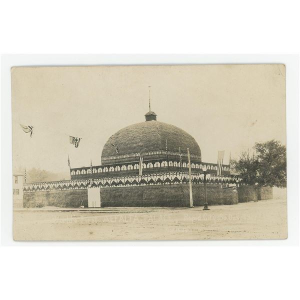Alfalfa Palace South Dakota RPPC Postcard