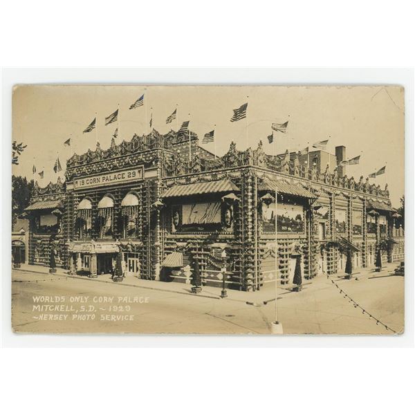 Corn Palace South Dakota RPPC Postcard