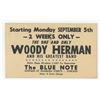 Image 1 : Woody Herman Jazz Postcard